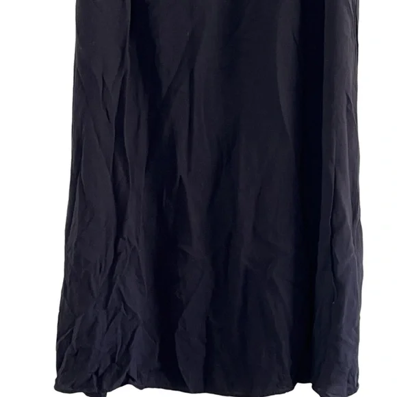 Splendid | Rayon fold over black maxi skirt size medium - Picture 5 of 12